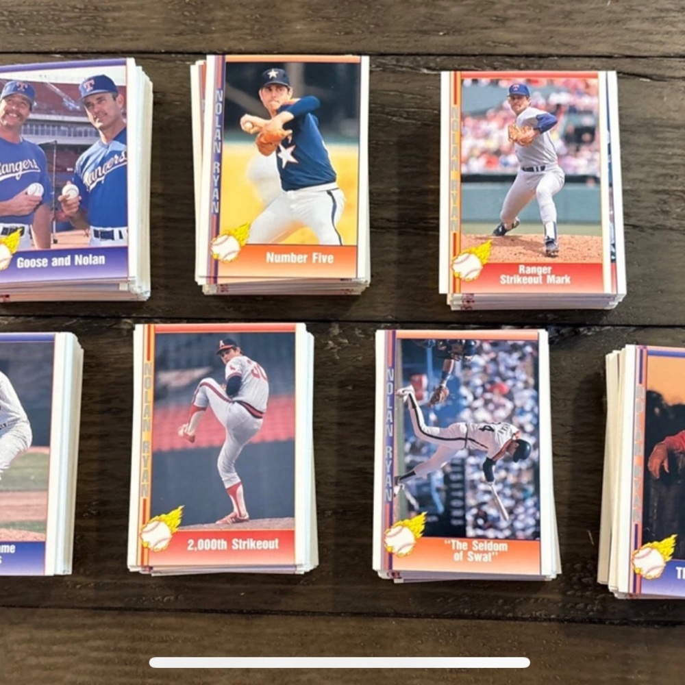 Est 300+ Pacific Trading Nolan Ryan "Ryan Express" cards NM.
